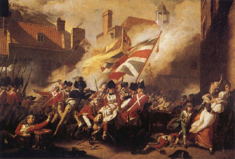John Singleton Copley The Death of Major Peirson oil painting image